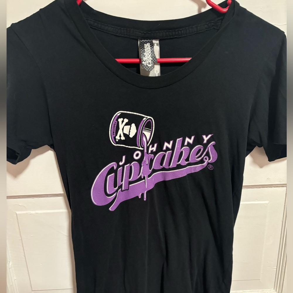 Johnny Cupcakes Paint Can Tee - Women's Small